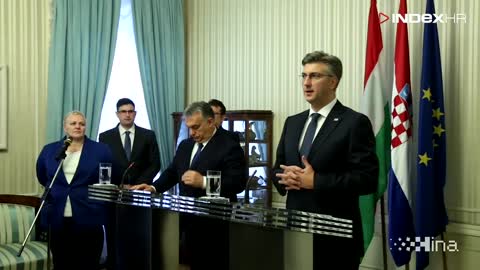 Susret Orbana i Plenkovića