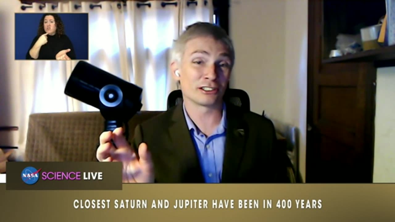 NASA Science Live: How to See Saturn and Jupiter’s Great Conjunction🌌[Episode 27]