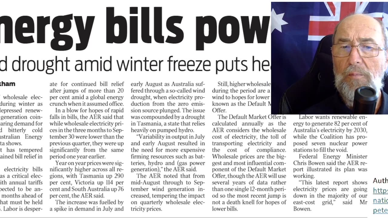 Energy bills power on