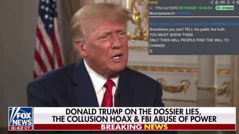 President Trump: “At least… we’ve shown the people of this country, there is such corruption.