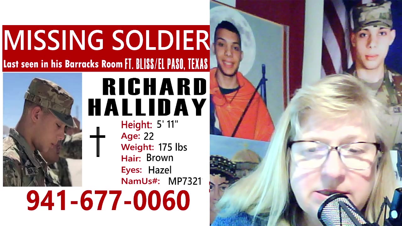 Day 1313 - Murdered Richard Halliday - "No Soldier Left Behind"