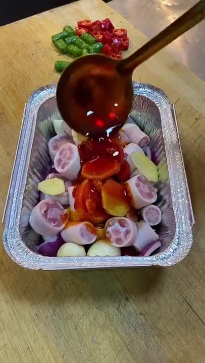 Asian street food 烧猪