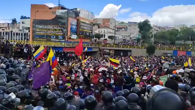 The collapse of Ecuador