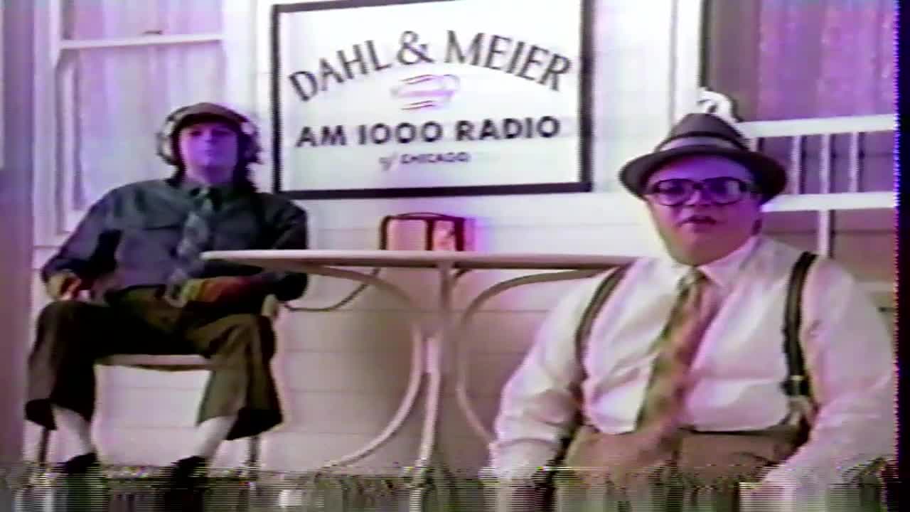 Steve Dahl & Gary Meier (partial) Commercial for AM 1000