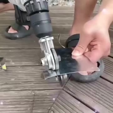 Upgrade Electric Drill Plate Cutter