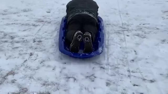 Snow sliding 2