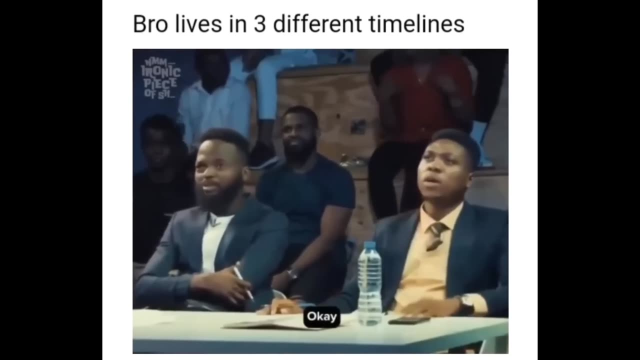 Bro lives in 3 different timelines