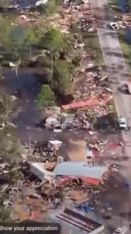 “HEARTBROKEN BY THE DEVASTATION LEFT IN THE WAKE OF HURRICANE HELEN AT KEATON BEACH, FL.