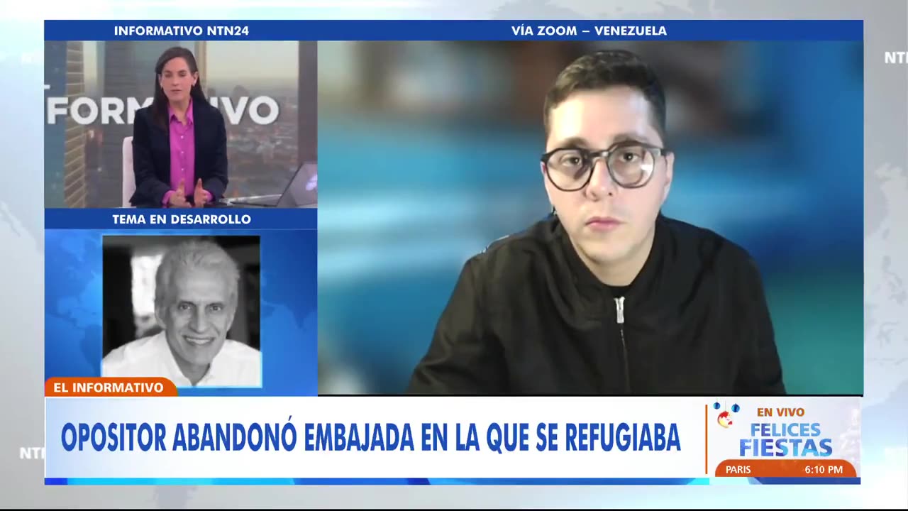 "Cae con mucha sorpresa que sea una sola persona quien salga de la residencia": Luis Peche Arteaga