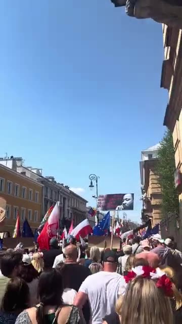 A Protest In Warsaw
