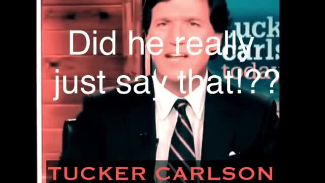 They're just trying to make people obey, Tucker Carlson