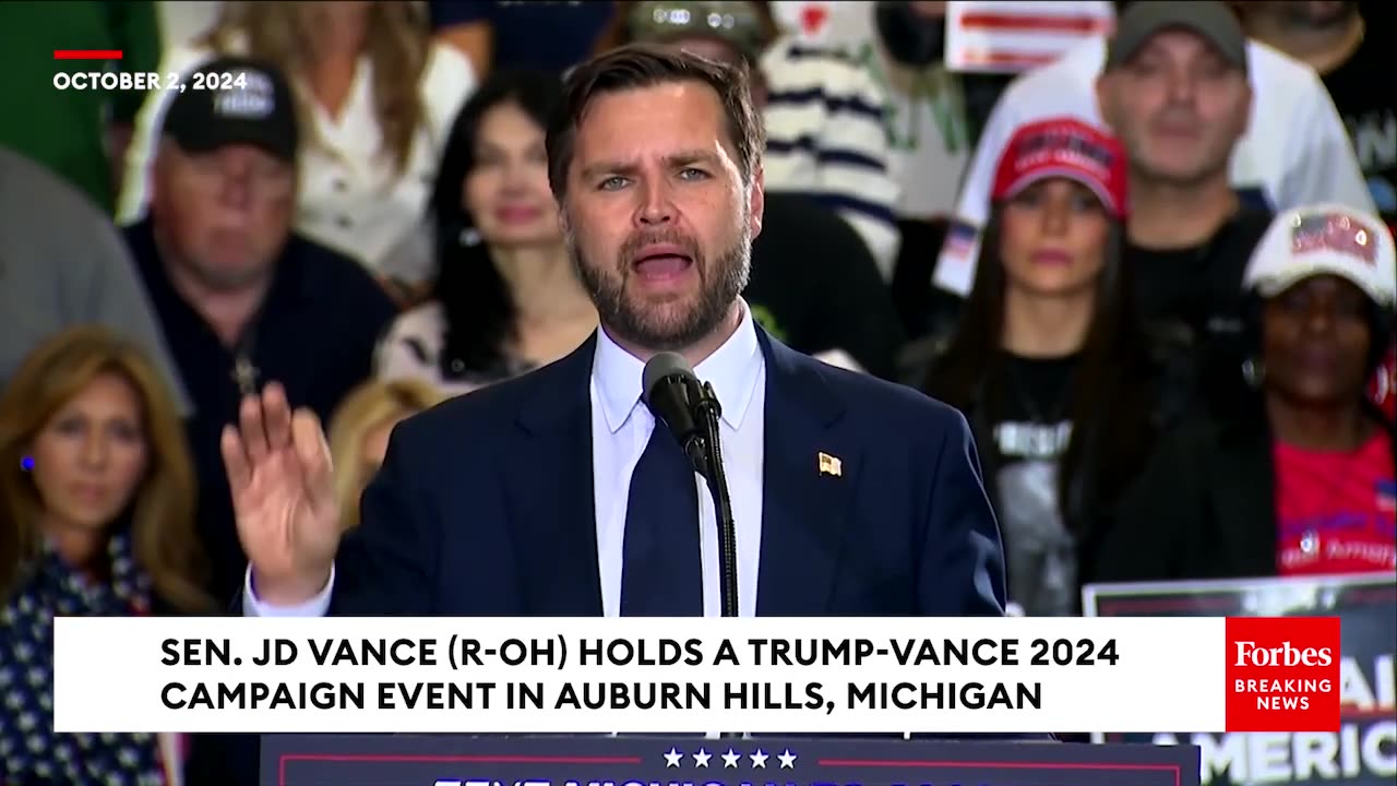 JD Vance Asked By Reporter How He'll Disagree With Trump If They Win In 2024