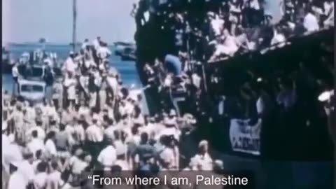 1948 Jewish refugees arrival and occupation inside Palestine