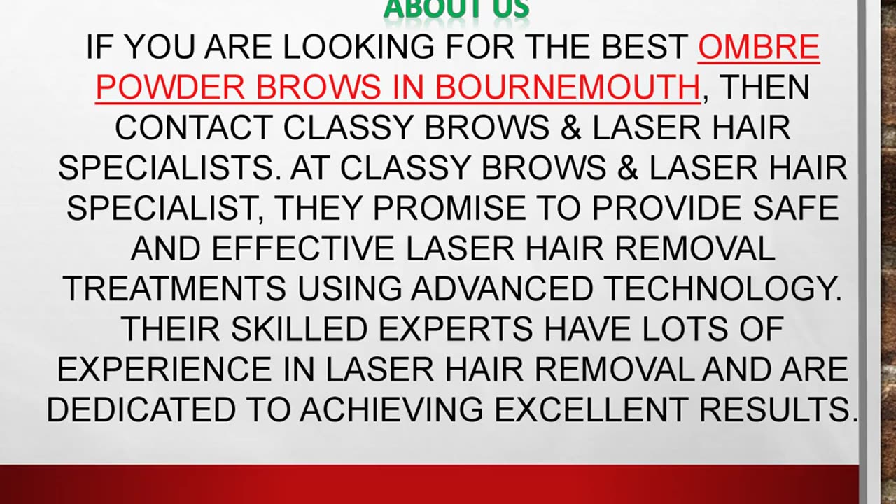 Best Ombre Powder Brows in Bournemouth