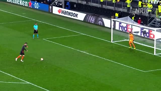 Europa league final penalty