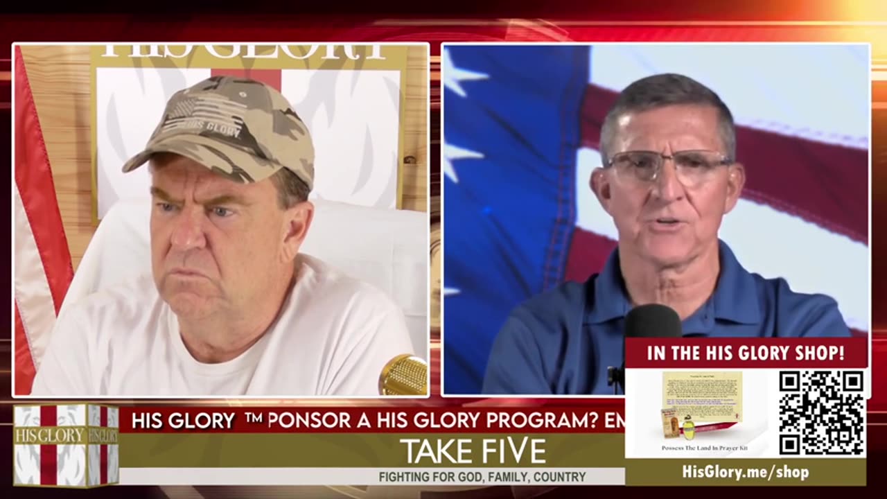 Pastor Dave w/ General Michael Flynn: Dark Powers Control America joins His Glory: Take FiVe