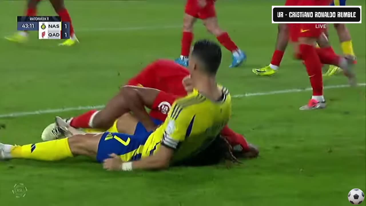 Cristiano Ronaldo Goal - Al-Nassr vs Al-Qadisiya 1-2 Extended Highlights & Goals 2024