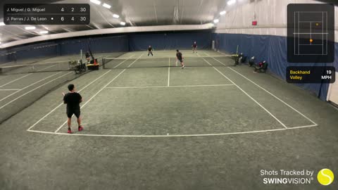SwingVision Doubles 10/15/21