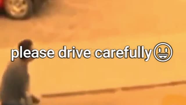 Dog accident with a man