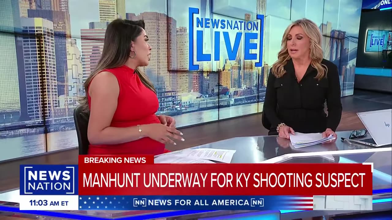 Manhunt underway for Kentucky freeway shooter | NewsNation Live