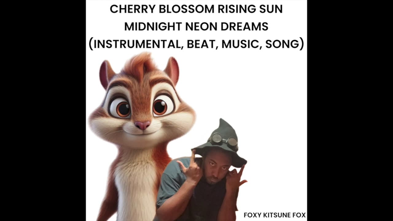 Cherry Blossom Rising Sun Midnight Neon Dreams (Instrumental, Beat, Music, Song)