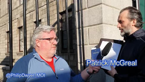 Brave Irishman Patrick McGreal receives Justice in the High Court Dublin today.