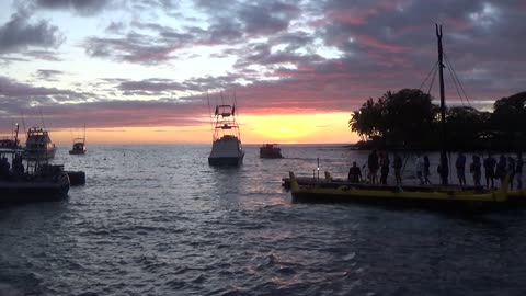 Kailua-Kona, HI — Keauhou Bay - Sunset