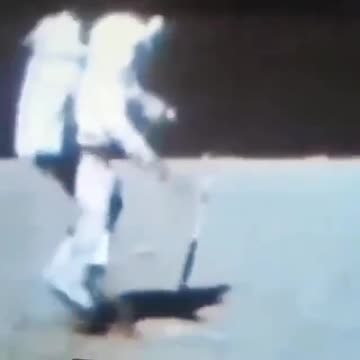 Moon landing real...Moon video fake?