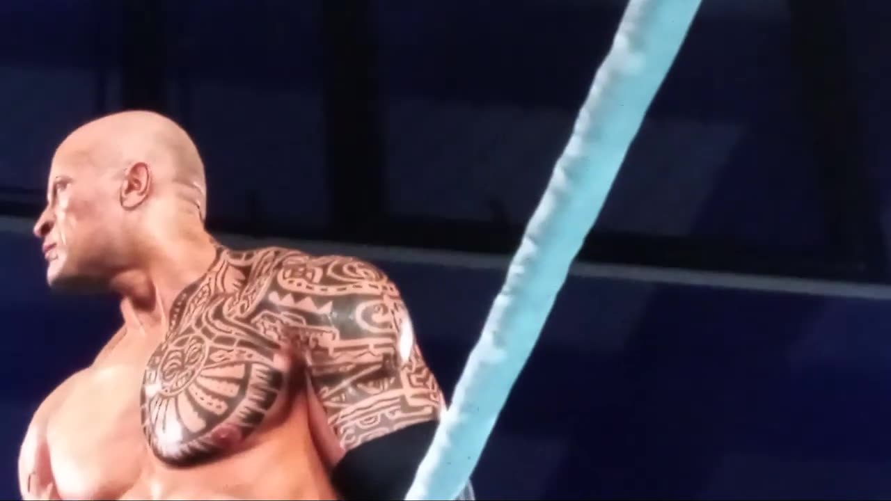 WWE THE ROCK ENTRANCE GAMEPLAY #wwe #therock #ps4 #wrestling