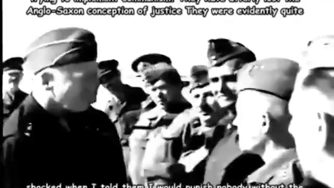 General George Patton on the Jews✡️ and the German people in 1945.