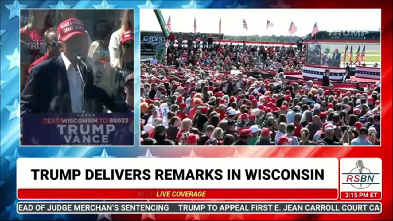 The NPC Show - Trump's First Outdoor Rally Wisconsin