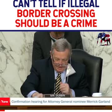 Biden AG Nominee On Illegal Border Crossing