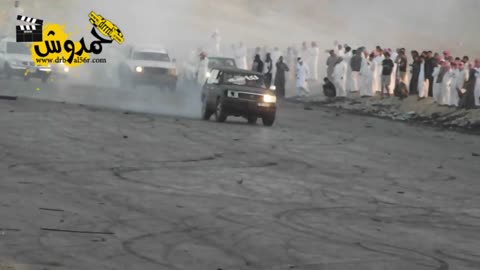 crazy car drifting show n UAE