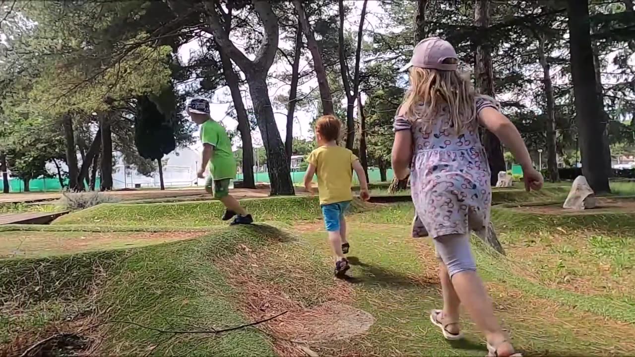 Children Playing Stock Footage- kids playing time.