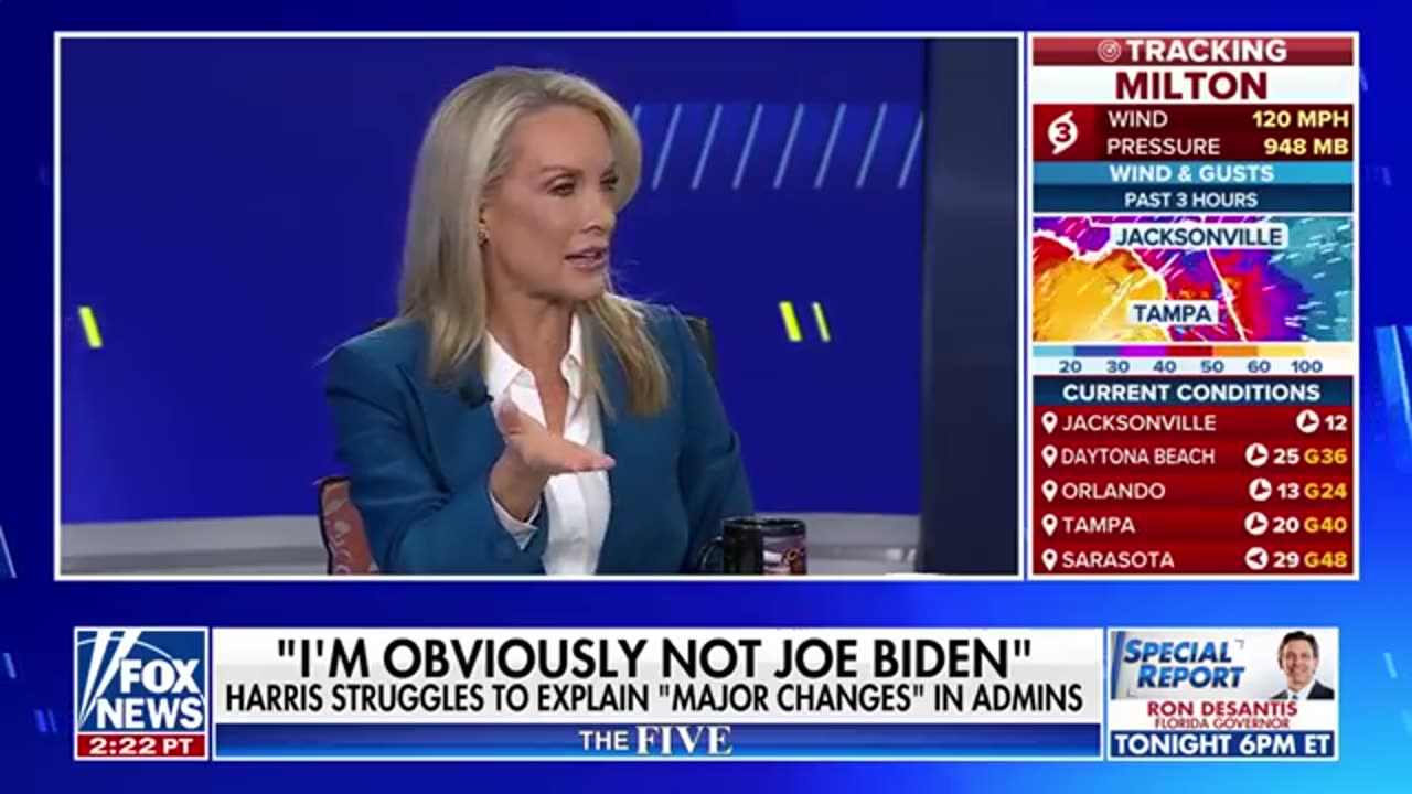 Judge Jeanine_ If Kamala Harris agrees with Biden, why is it time to 'turn the p