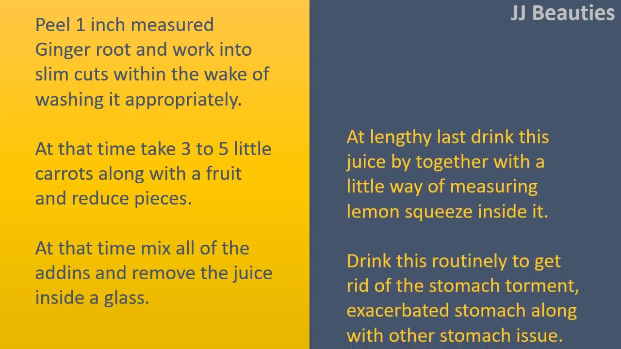 Make You Ginger For Stomach Pain - How To Treat Stomach Pain Naturally