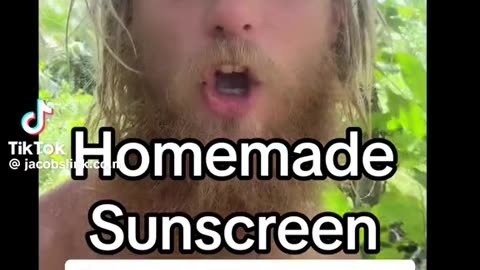 Homemade Sunscreen