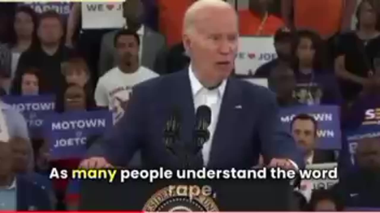 Biden called Trump a convicted criminal