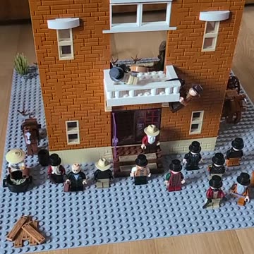My custom lego courthouse