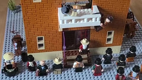 My custom lego courthouse