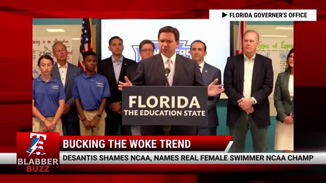 DeSantis Shames NCAA, Names Real Female Swimmer NCAA Champ