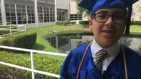 Aspiring astrophysicist graduates college at 11 years old