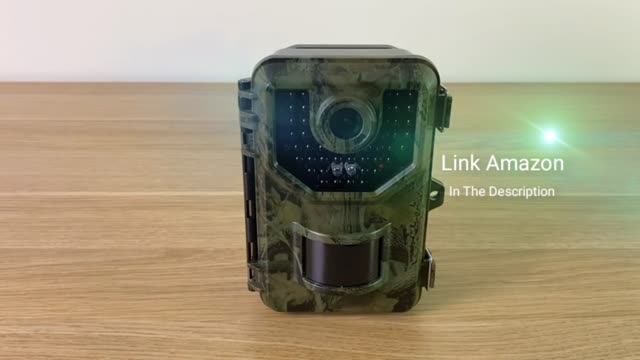 1080P 16MP Trail Camera, Hunting Camera with 120°Wide-Angle Motion Latest Sensor View 0.2s Trigger