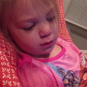 Toddler Gets Upset When Grandmother Won't Answer The Phone