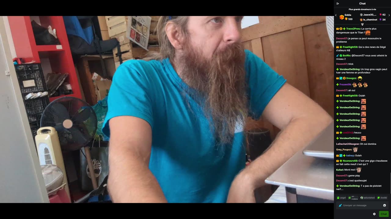 2023-10-02 (2bis.1) - Le coach est stressé + Cali - Kick Triskel (version avec chat)