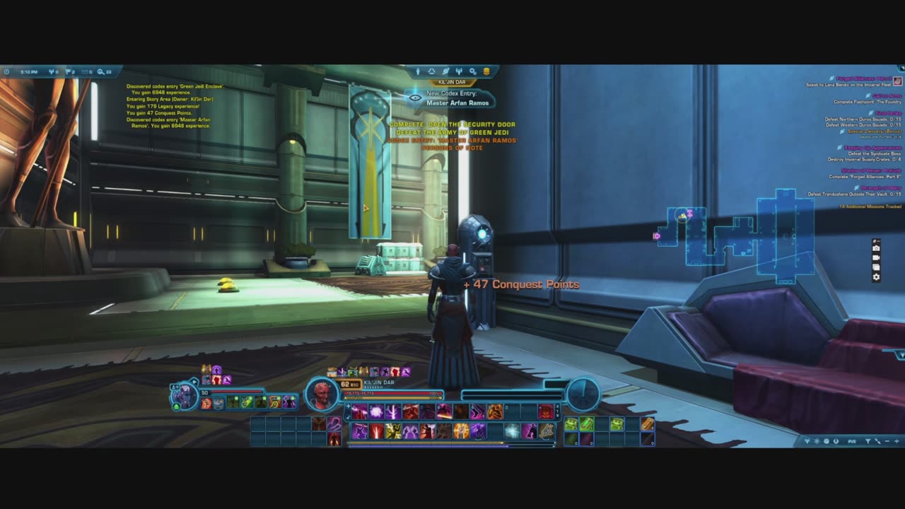 SWTOR - Sith 03 - I'll Jam This Double-ended Lightsaber thru Your Jelly-filled Heart