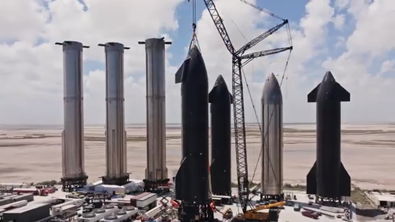 Starship preparing for second flight