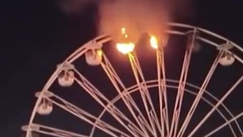 Ferris Wheel Catches Fire at German Music Festival, Injuring 20