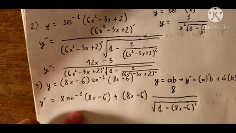 Introduction of Calculus First Derivative of Trigonometry and Inverse Trigonometry