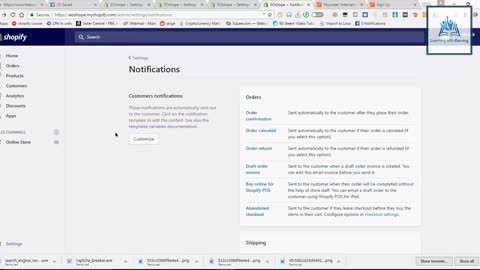 Shopify Course 10 Payment and shipping